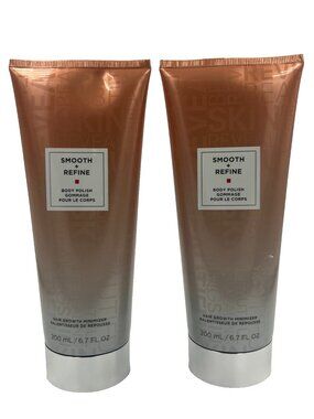 Lot of 2 European Wax Center Strut 365 Smooth Body Polish 6.7oz Hair Growth